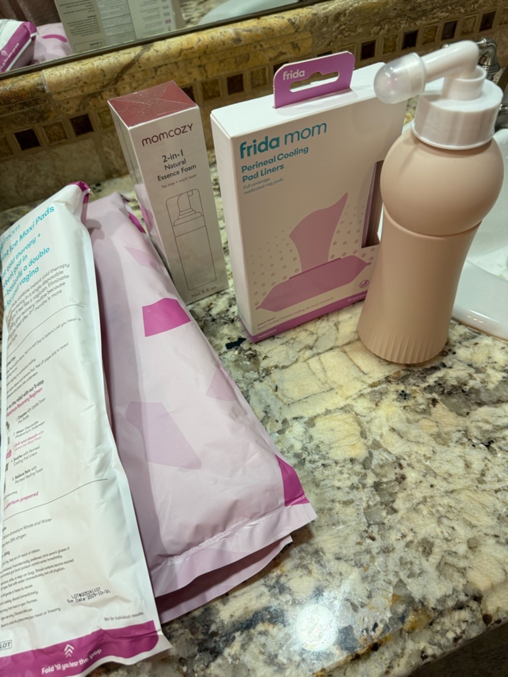 NEW unopened Frida Mom & momcozy postpartum care items